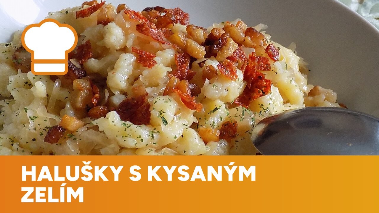 Halu&scaron;ky s kysan&yacute;m zel&iacute;m a slaninou: Levn&yacute; a syt&yacute; oběd hotov&yacute; za chvilku