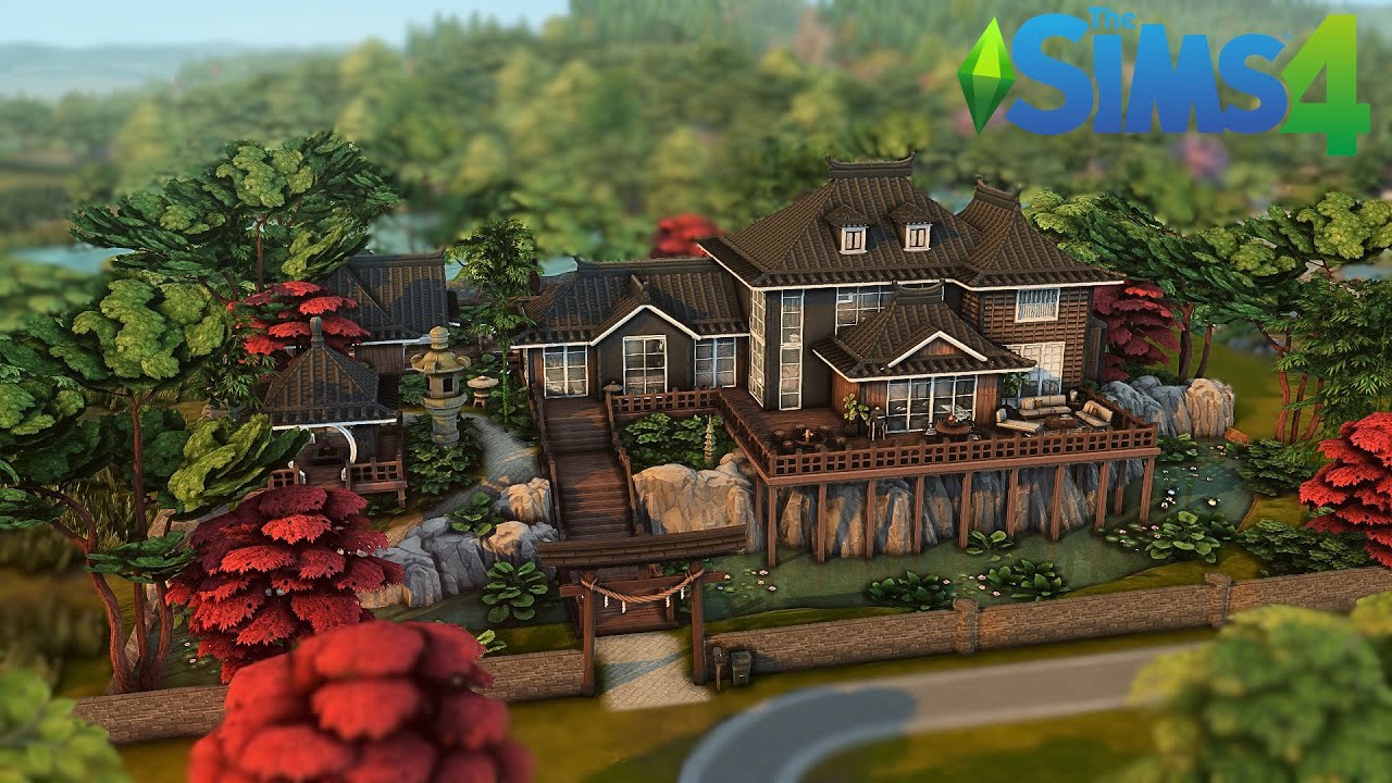 MT. KOMOREBI FARMHOUSE || The Sims 4 Stop Motion