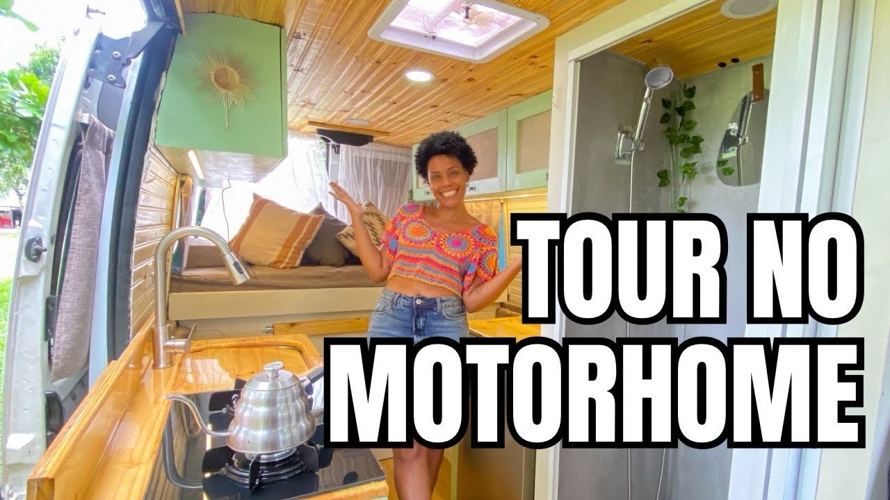 TOUR NO MOTORHOME ARTESANAL MAIS INCRÍVEL QUE VOCÊ JÁ VIU