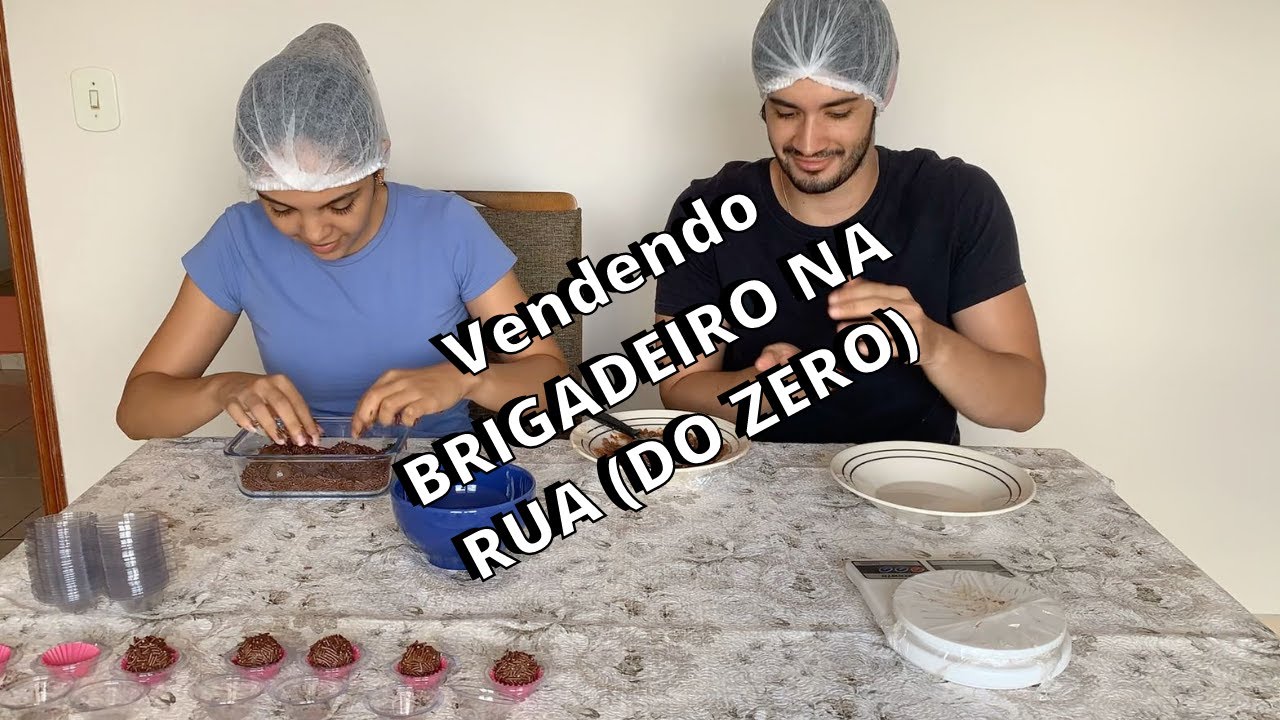 COMO VENDER BRIGADEIRO NA RUA (DO ZERO)