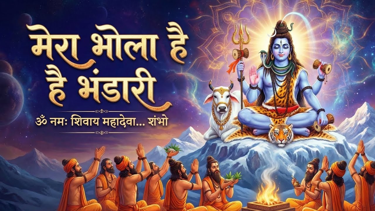 Mera Bhola Hai Bhandari | Devotional Shiva Bhajan | Shambhu Shankar🔱