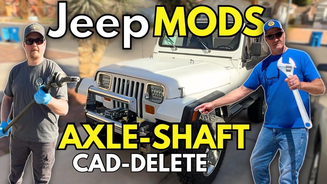 Fixing Dads Jeep part 4: We didn't expect THIS when we started the axle swap
