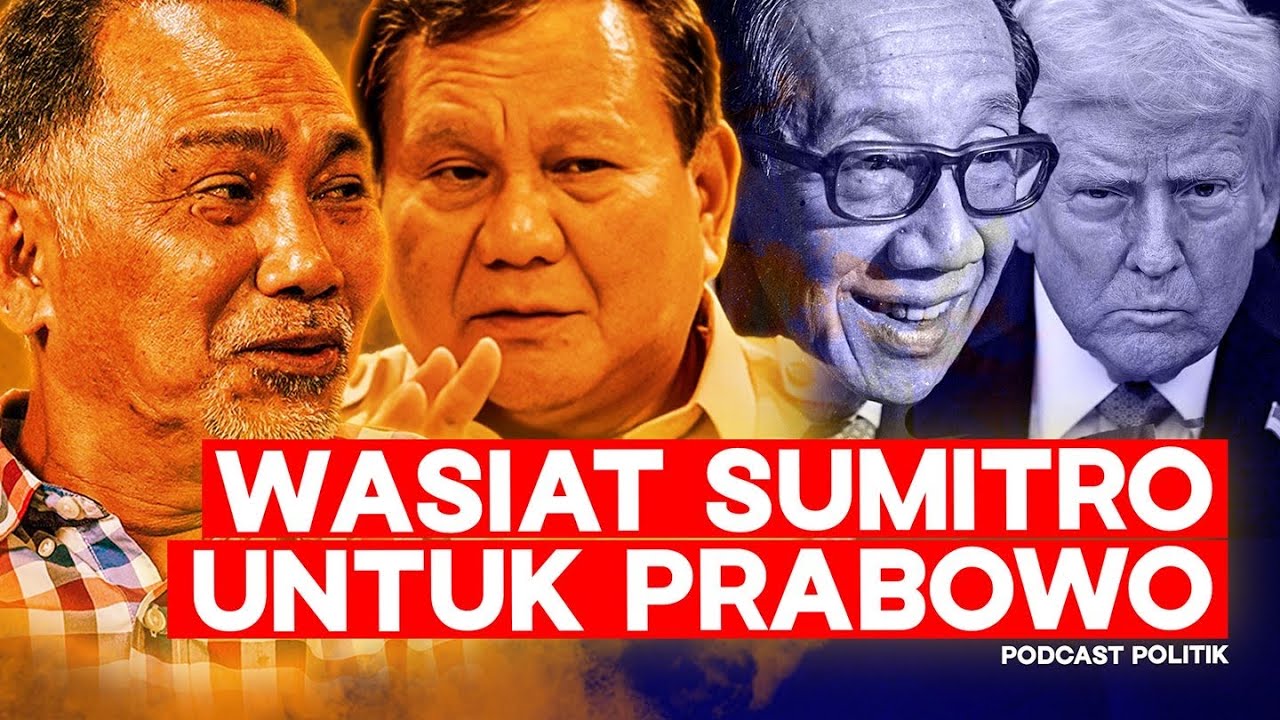 Rizal Mallarangeng Ungkap Wasiat Sumitro untuk Prabowo soal diplomasi