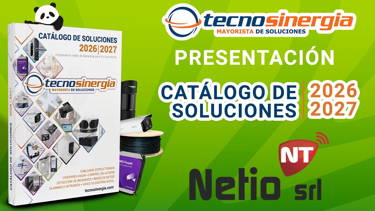 Presentaci&oacute;n Cat&aacute;logo 2026-2027 Tecnosinergia - Secci&oacute;n Netio