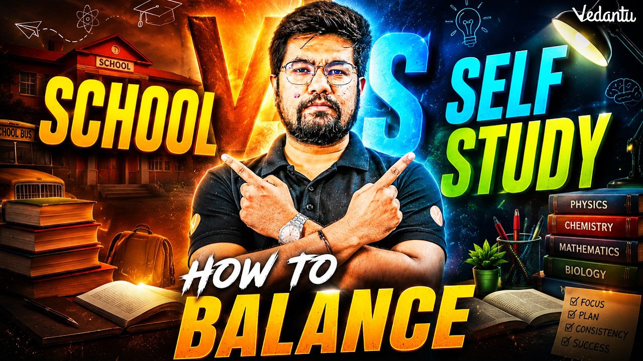 How To Balance School & Self Study ft Yazhiniyan Sir