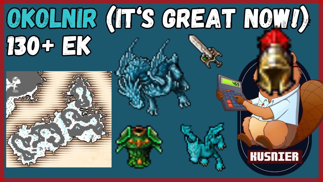 Okolnir Frost Dragons | 130+ Knight | Tibia