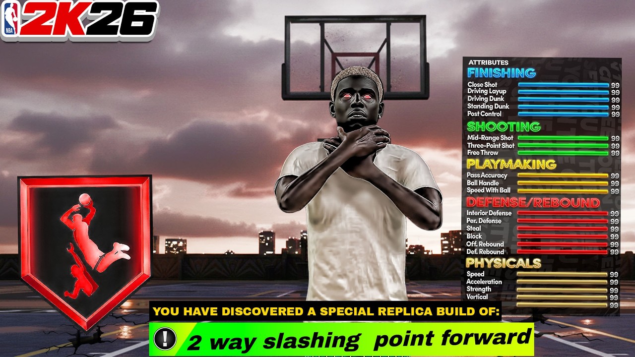 Наказываю игроков в парке своим полубогом с 99 данками и ростом 203 см в NBA 2K26.