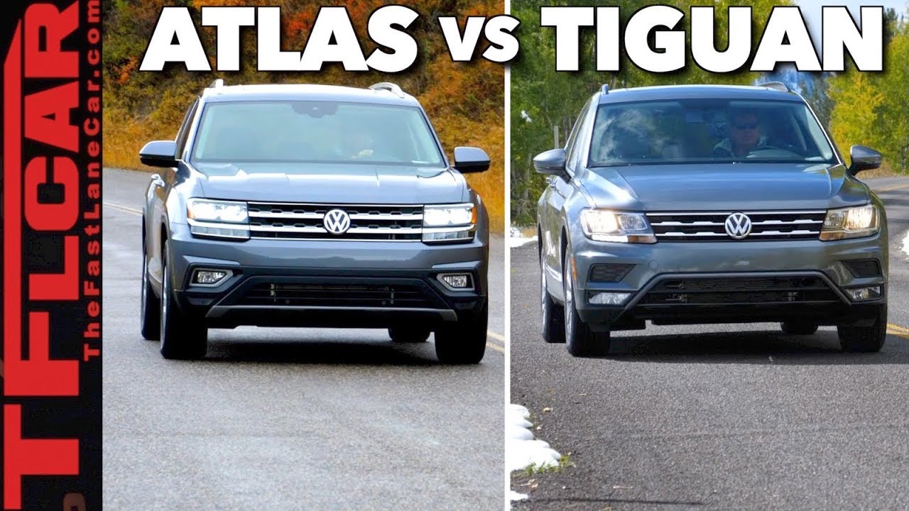 Buffalo, Grizzly Bears & Geysers: 2018 VW Atlas vs Tiguan Yellowstone Road Trip Review!