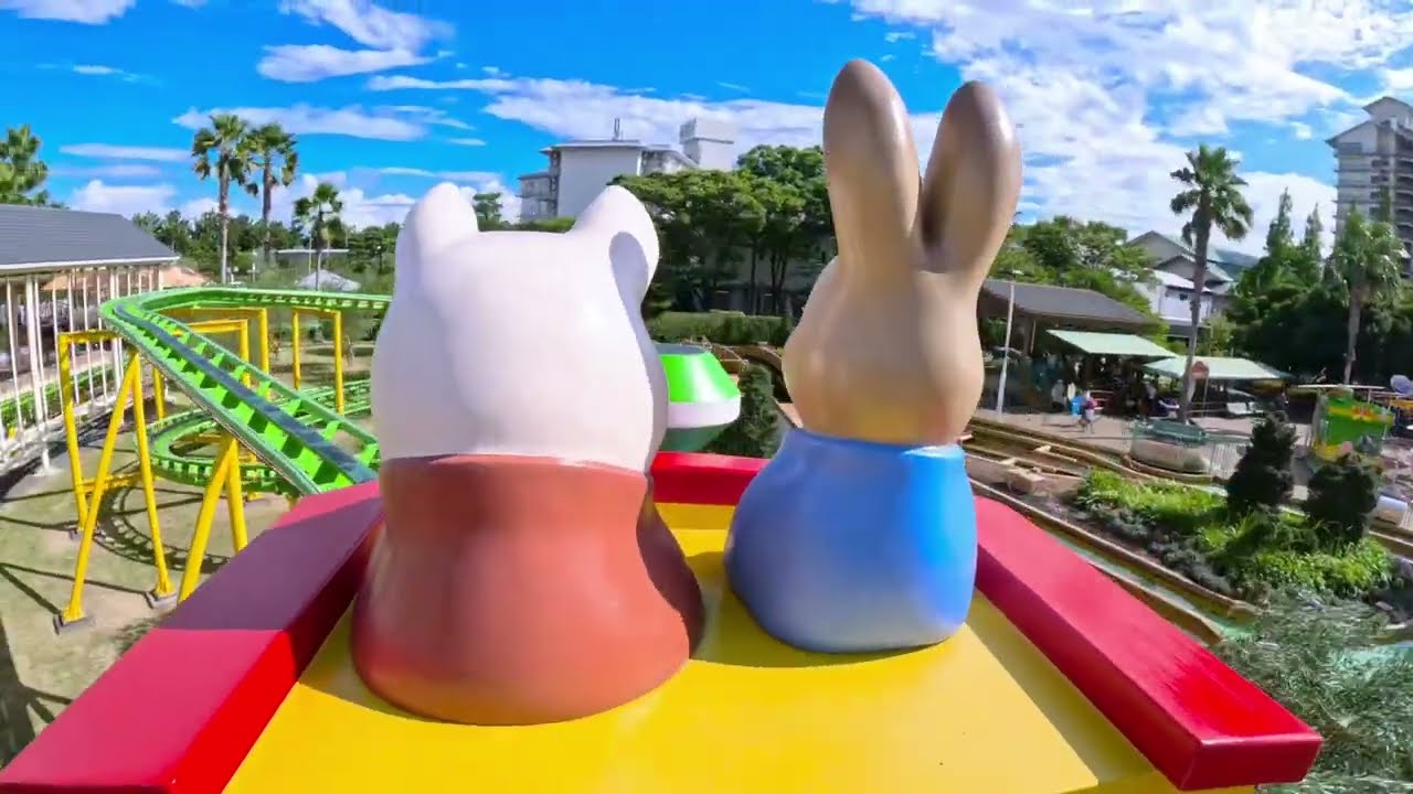ピーターラビットコースター on-ride 4K POV (乗車映像) / ナガシマスパーランド
