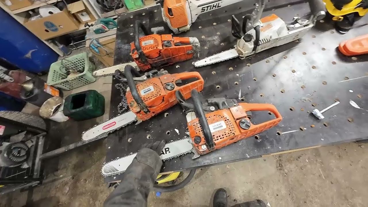 dolmar 115  / stihl 480 / apuri kaatokahva