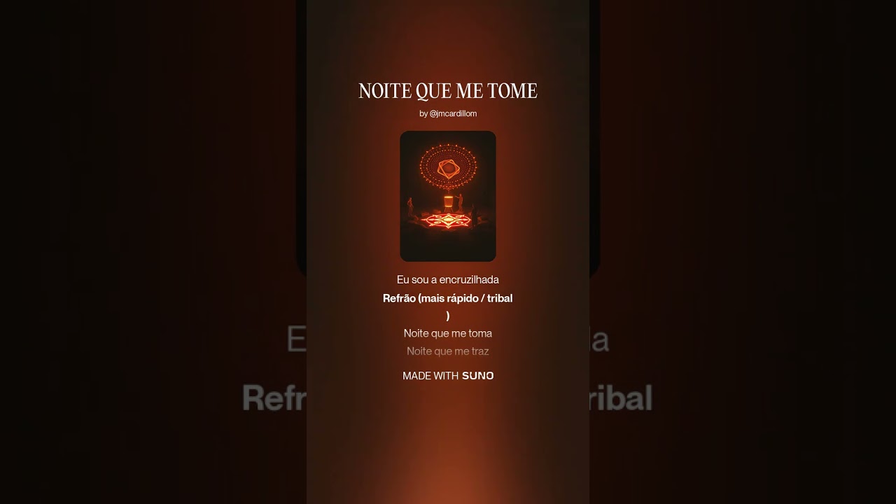NOITE QUE ME TOME