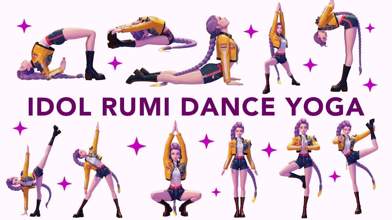 DANCE YOGA WITH RUMI K-POP IDOL  |  Charge yourself with rhythm and movement