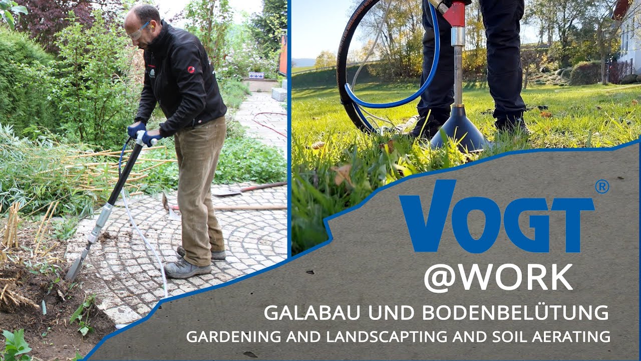 VOGT at Work - Galabau und Bodenbelüftung