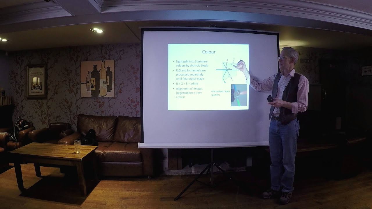 Secrets of the Studio &ndash; TV camera technology (Chris Phillips) - Reading Geek Night February 2015