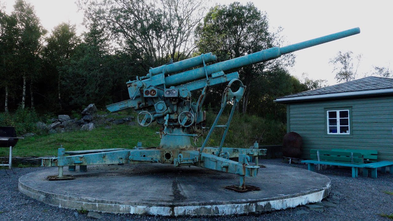 A walk at the historical Herdla Fort | This was Luftwaffe air base During World War II