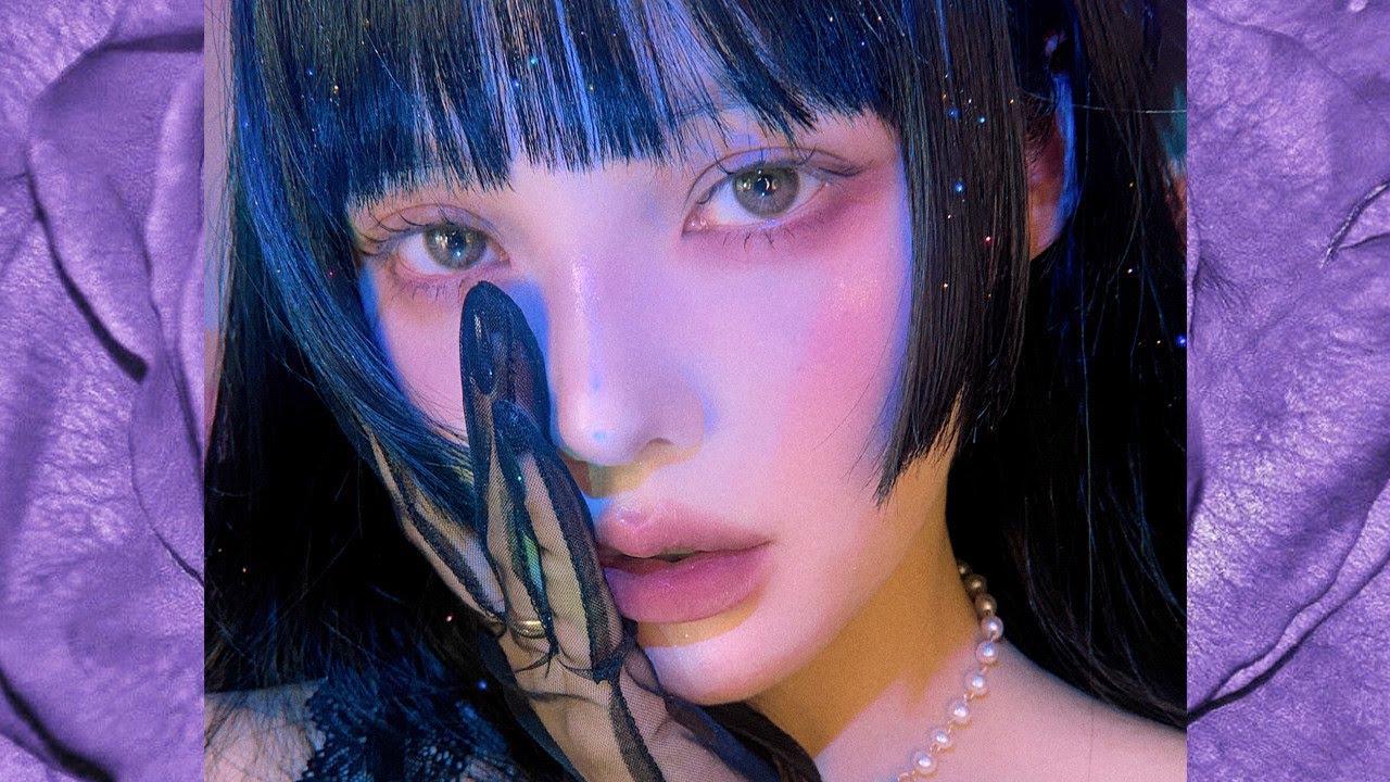 💜보랏빛 새벽정원 메이크업 Lavender lit dusk garden makeup