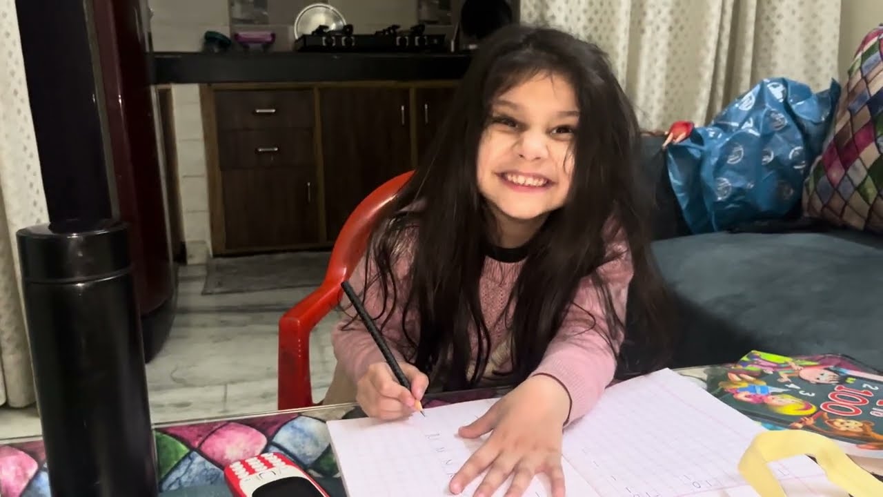 Raavi bani teacher😊 | #vlogs 