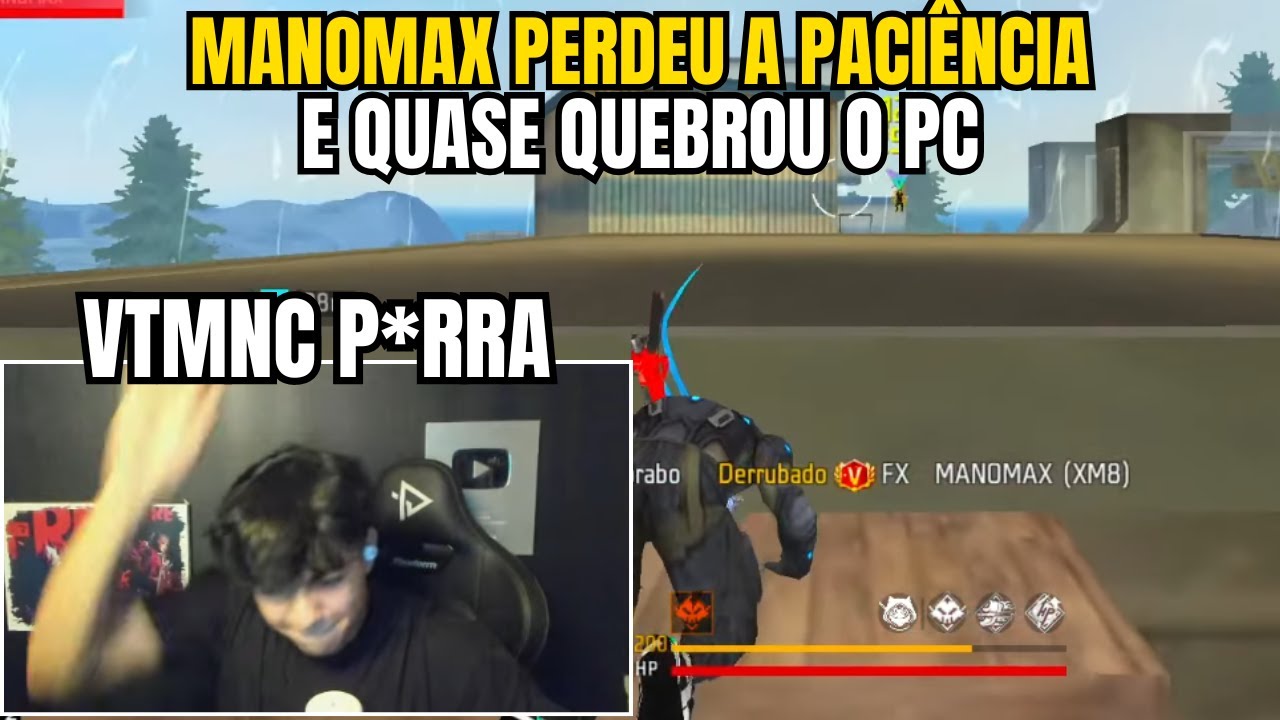 MANOMAX PERDEU A PACIÊNCIA NESSE APOSTADO E QUASE QUEBROU O PC!
