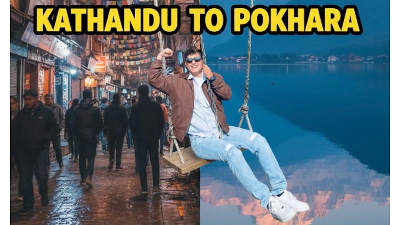 Flying from Kathmandu to Pokhara✈️ @YashuPandey17 