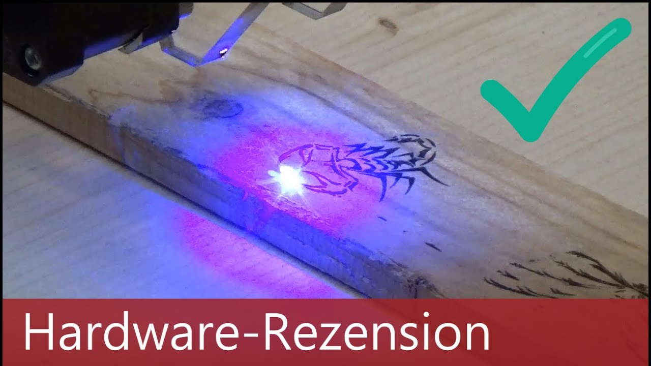 DIY Violet Laser Engraver 2500mW