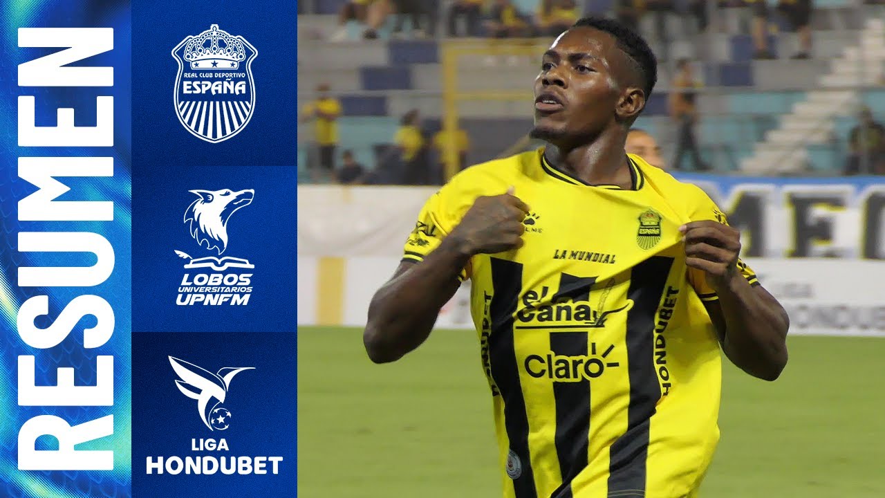 🚂 Real España 🆚  Lobos UPN 🐺 #LigaHondubet