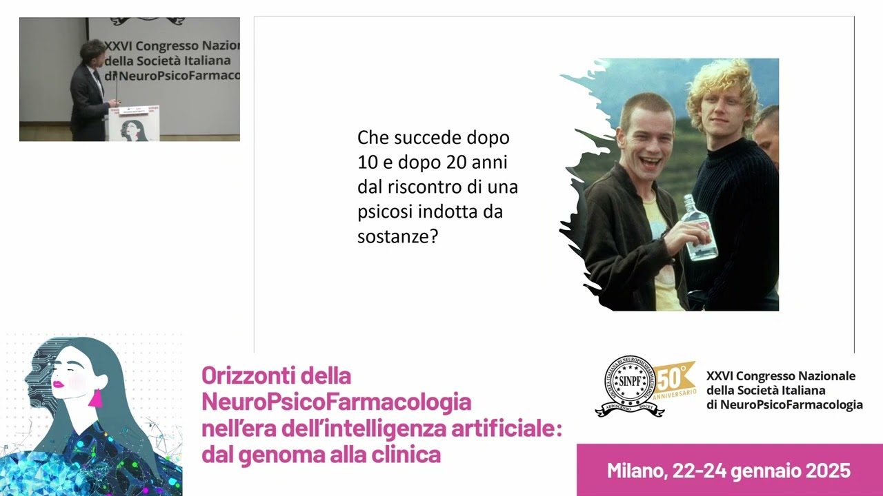 SINPF 2025 ATTI Giovanni Martinotti Dalle psicosi indotte da sostanze alla schizofrenia