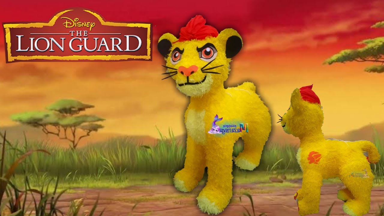 Kion /Leon guardian/3D/Efecto peluche