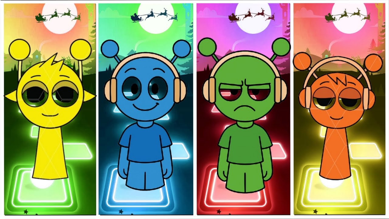 INCREDIBOX SPRUNKI | SONG . HOP FLOW! #edm rush