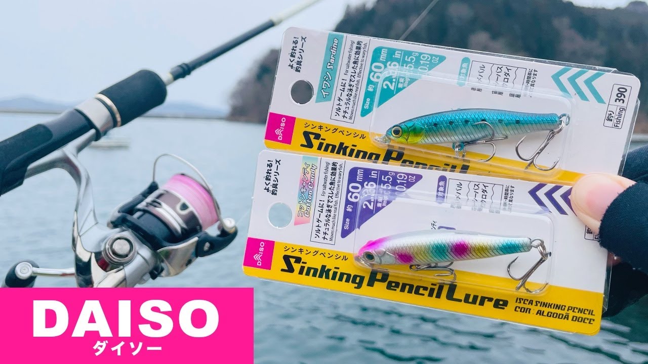 【100円ルアー】ダイソーのシンペンを使ったら大変な結果になった