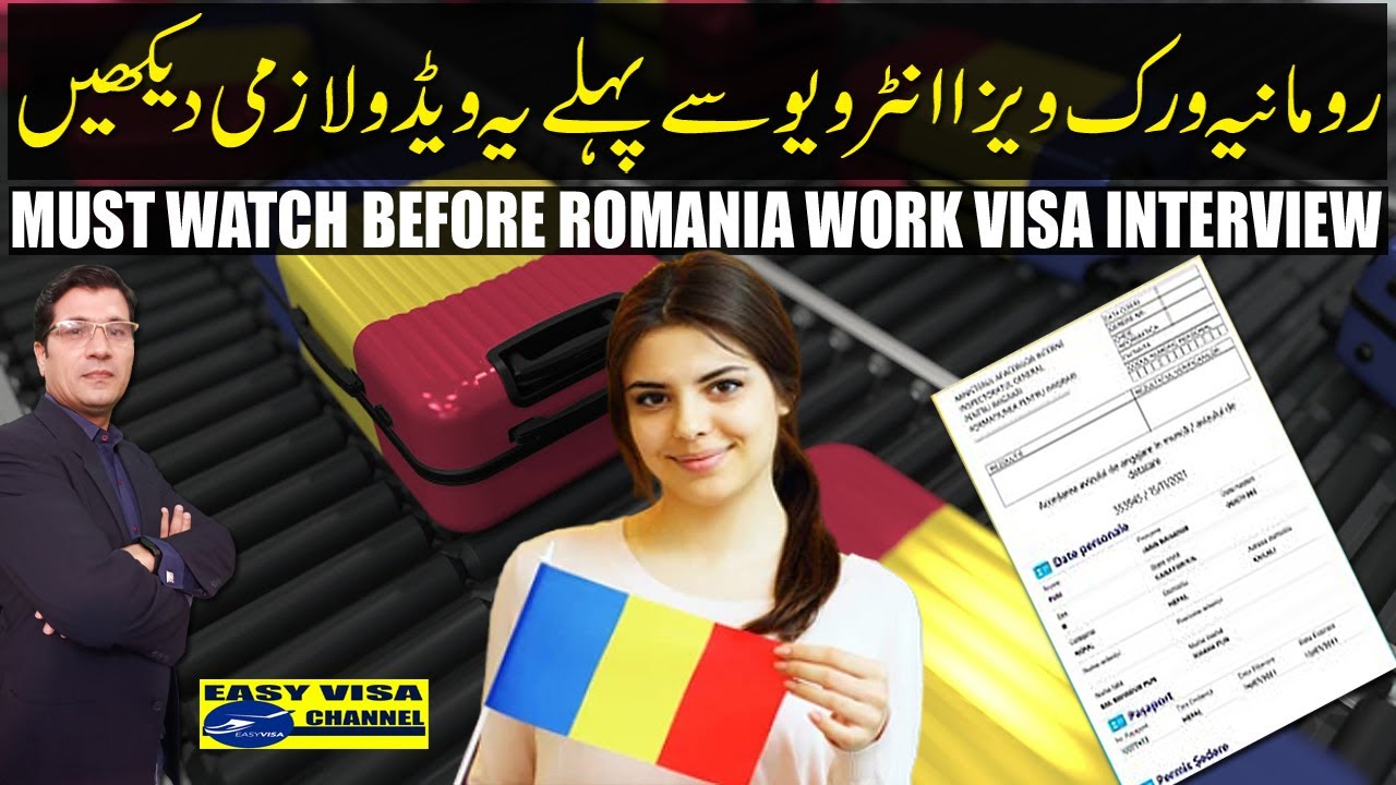Must Watch Before Romania Work Visa Interview I Urdu_Hindi By Easy Visa