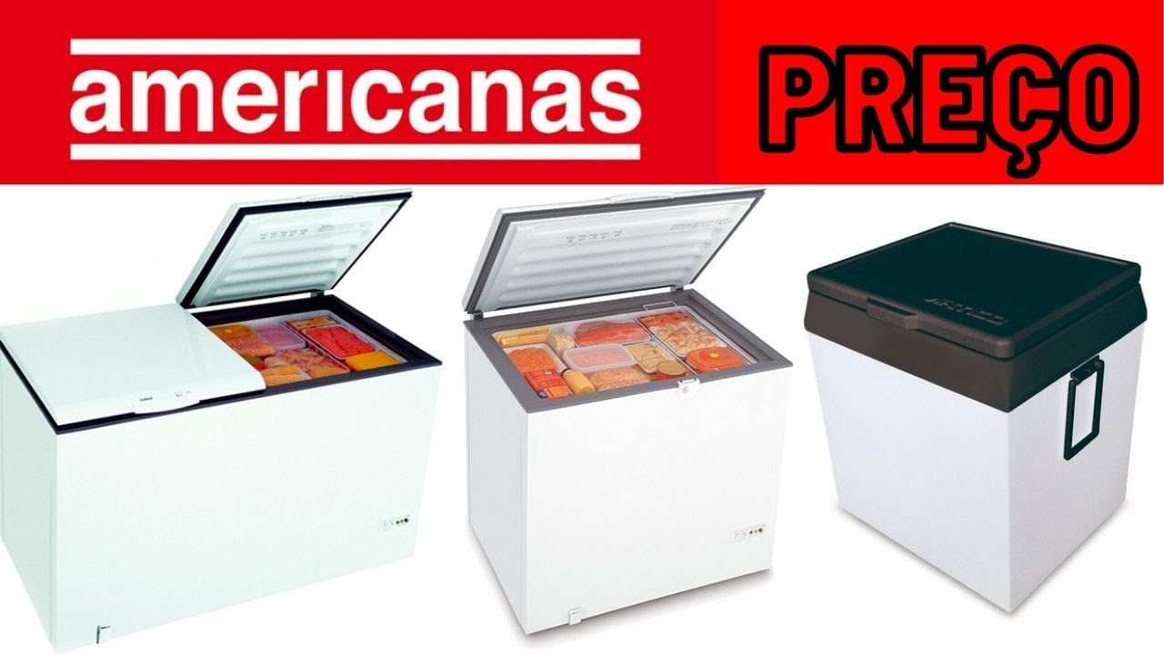 OFERTAS E PROMOÇÕES DE FREEZER HORIZONTAL NAS LOJAS AMERICANAS OFERTA IMPERDIVEL
