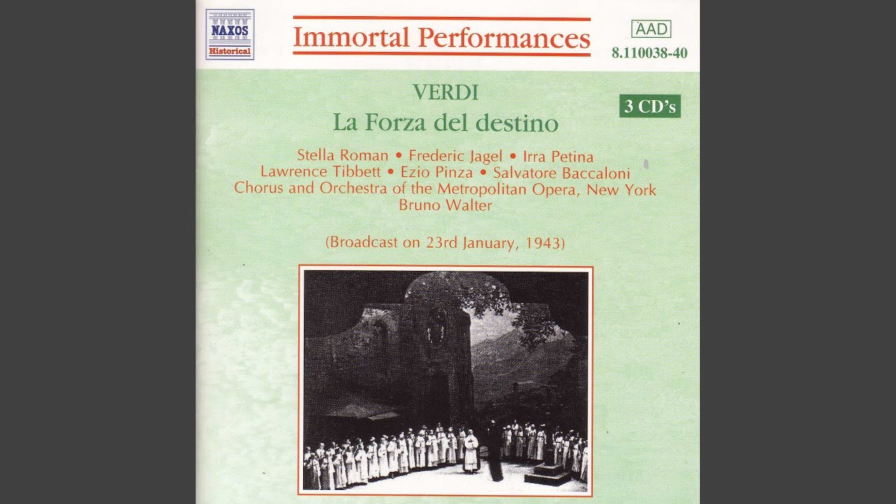 La forza del destino: Act II - Poich' imberbe a l'incognito