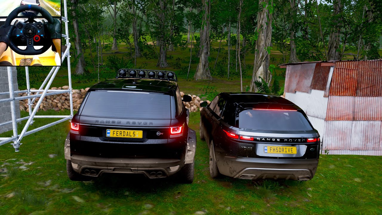 Range Rover Velar First Edition 2018 - Forza Horizon 5 - Logitech G29 Gameplay