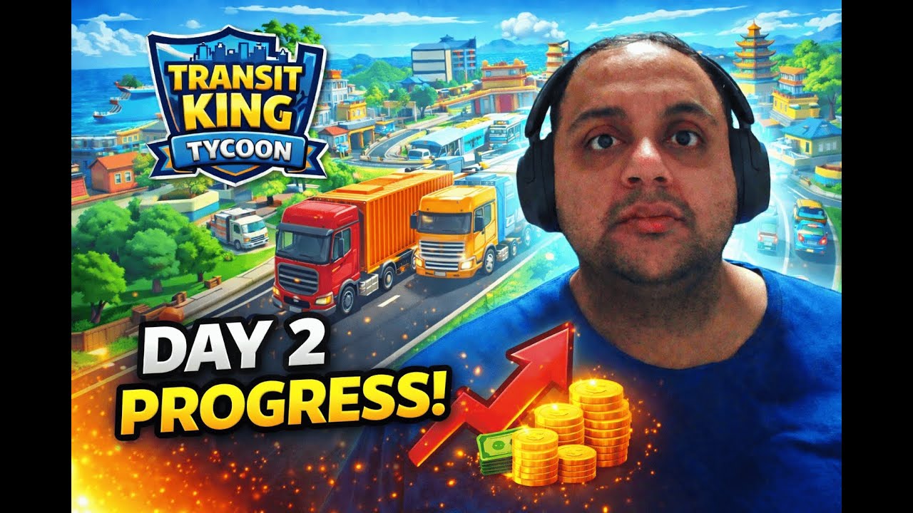 Transit King Tycoon Gameplay Day 2 | Expanding My Transport Empire 🚛