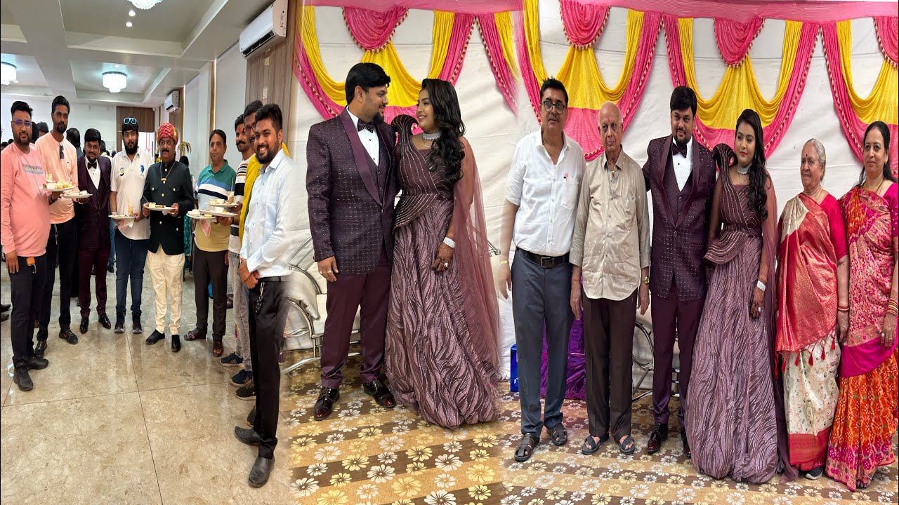 My Wedding Reception | મારા જમણવારમાં ગુજરાત ના ફેમસ વ્લોગર ઓ ને શું વધુ પસંદ આવ્યું | Vlog 317