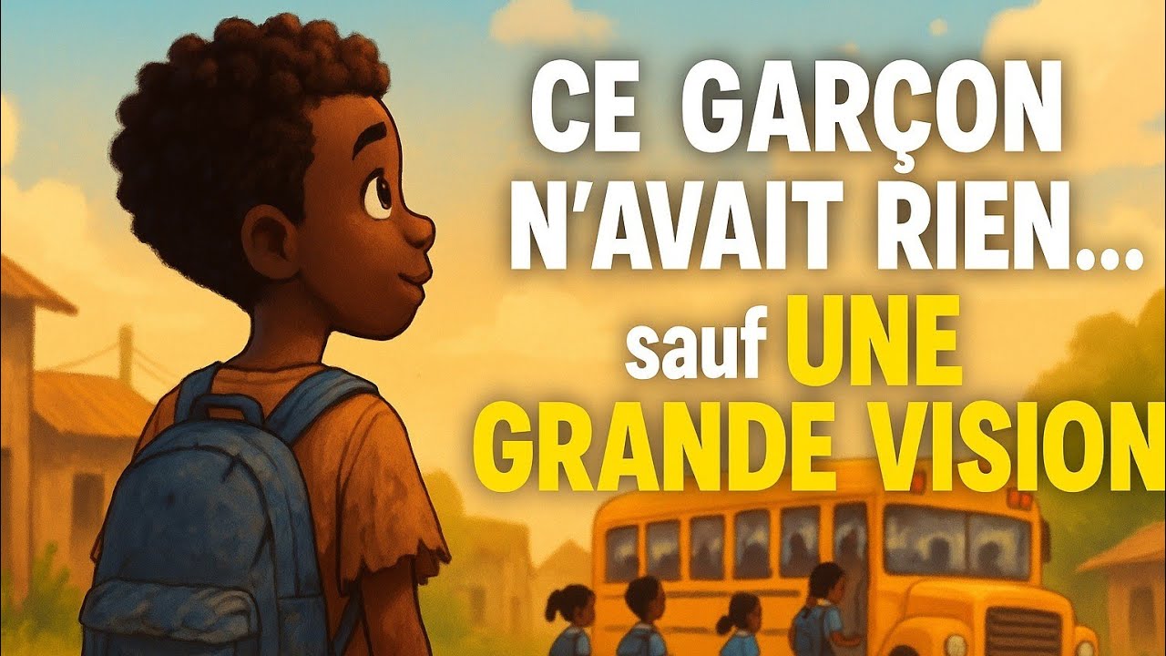 Ce Garçon n’Avait Rien… sauf Une Grande Vision #histoirepourenfants