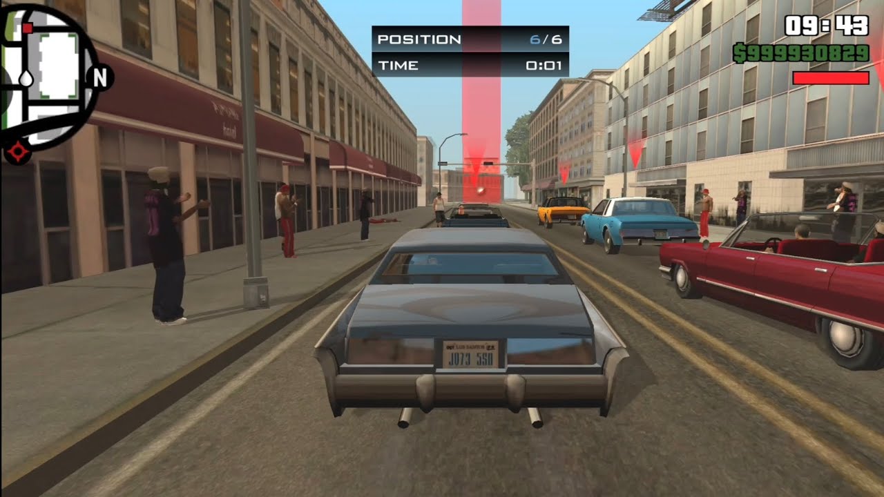 🔥 تحدي السرعة القصوى في سباق  GTA San Andreas!