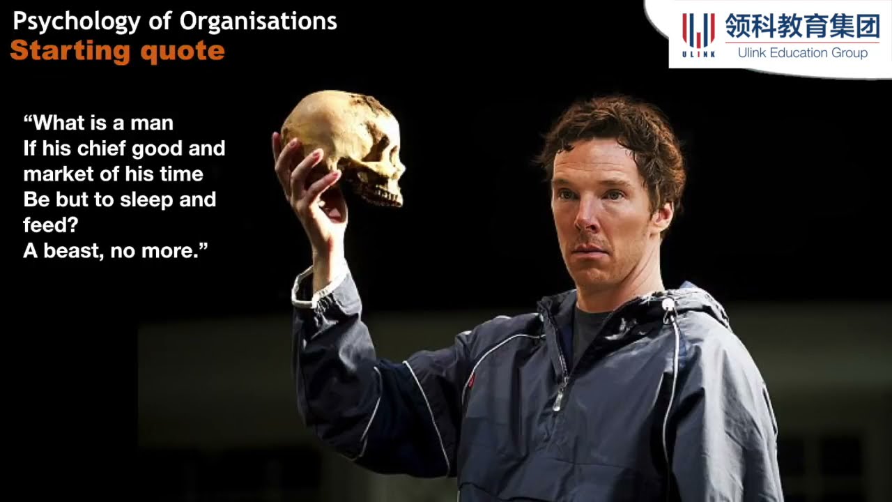 9990 PSYCHOLOGY of ORGANISATIONS - Motivation [RE-UPLOAD]