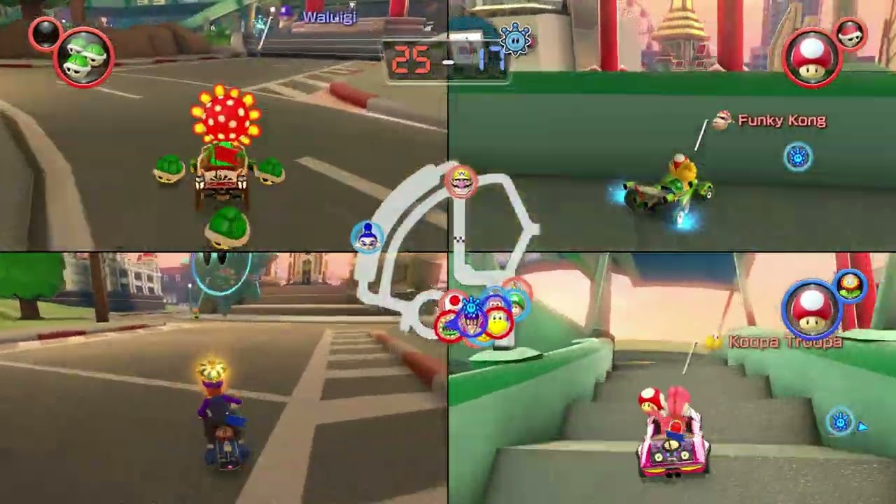 Shine Thief DLC Battle Mario Kart 8 Deluxe (Switch) 4 Player (Multiplayer) - Bangkok Rush