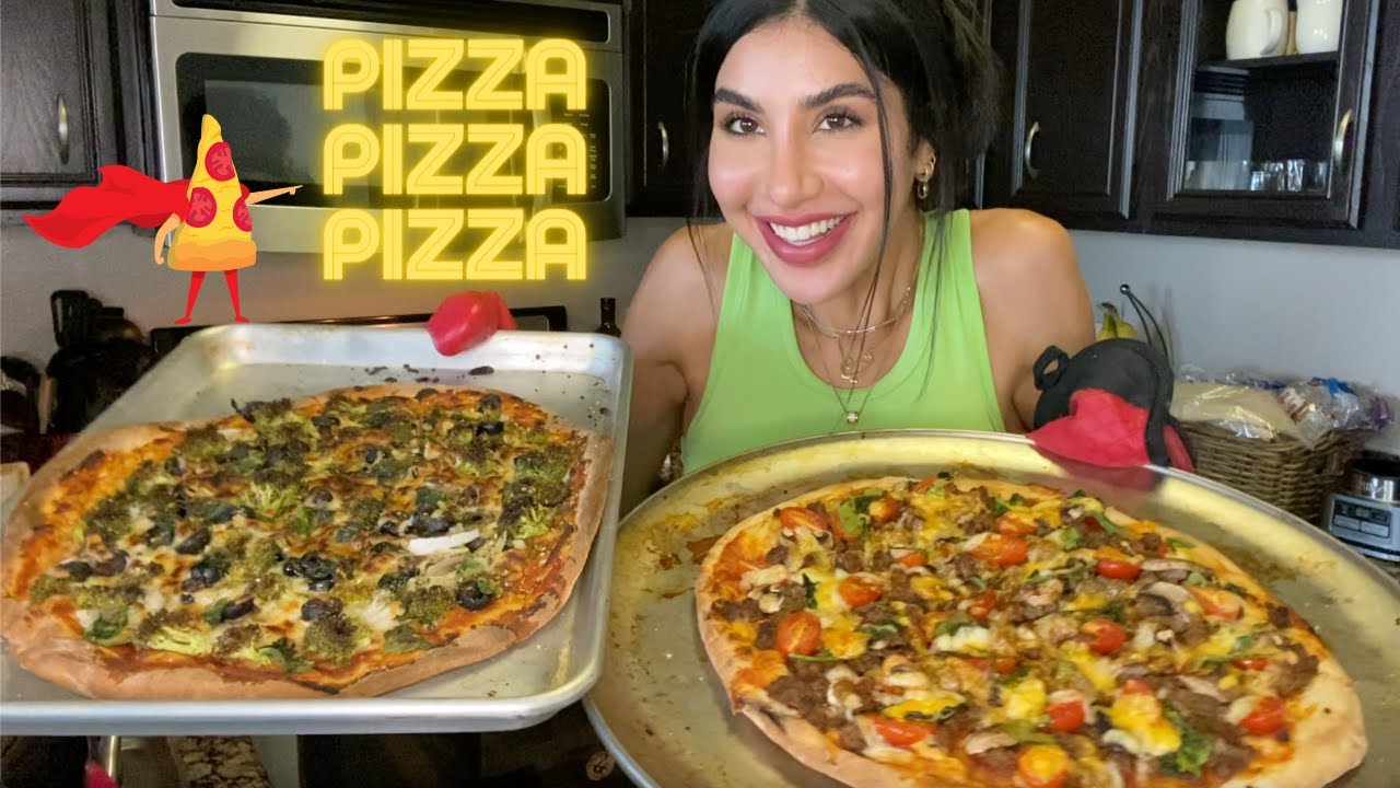 🍕🍕اسهل بيتزا عالخبز العراقي | healthy quick pizza