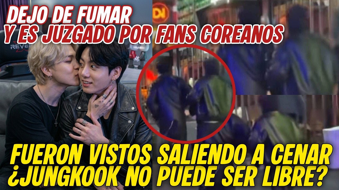 JIKOOK: ОНИ ВЫШЛИ ПОУЖИНАТЬ?! JK БРОСИЛ КУРИТЬ, НО ЕГО ВСЁ РАВНО ОСУЖДАЮТ?!