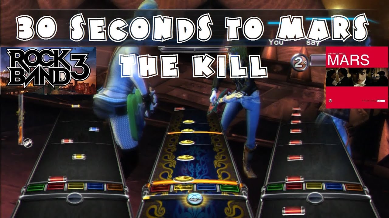 30 Seconds to Mars - The Kill - Rock Band DLC Expert Full Band (December 25th, 2007)