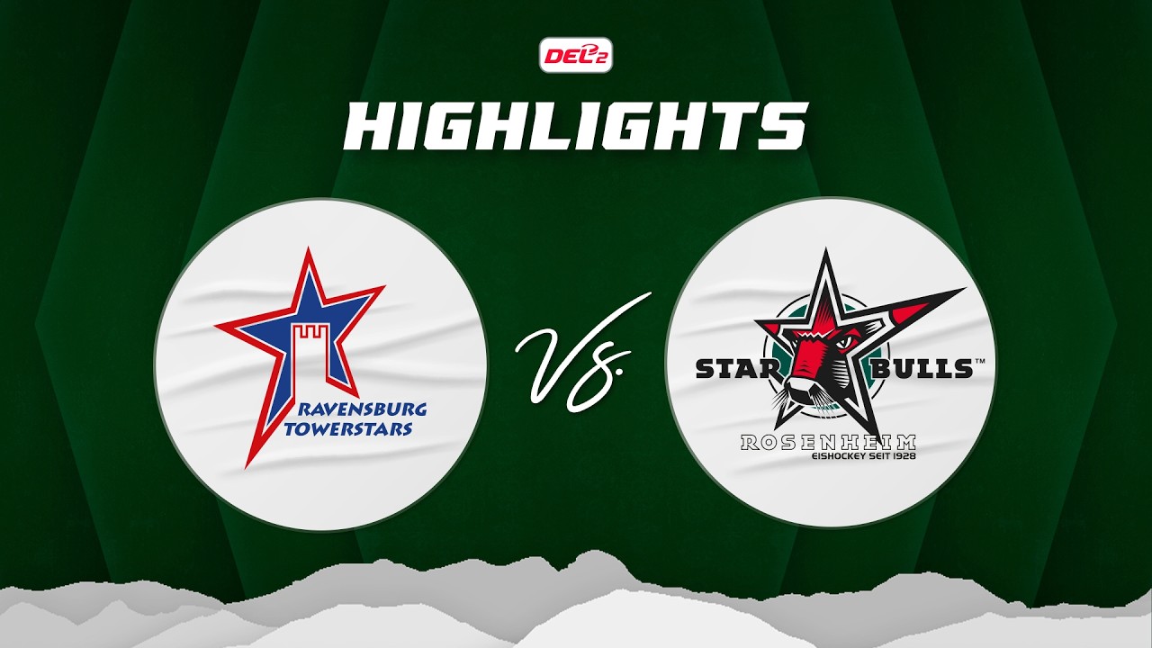Ravensburg Towerstars vs. Starbulls Rosenheim - Game Highlights
