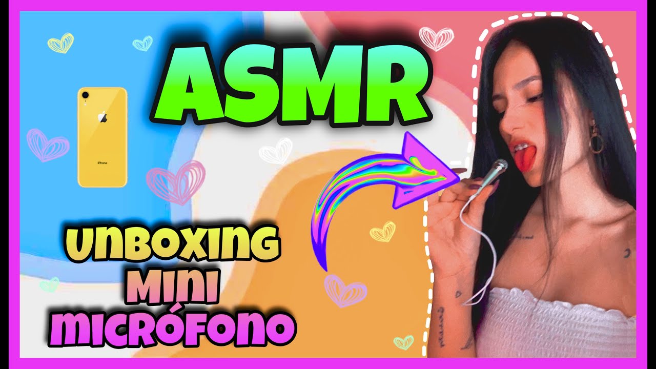 UNBOXING || MINI MICRÓFONO PARA ASMR 👅