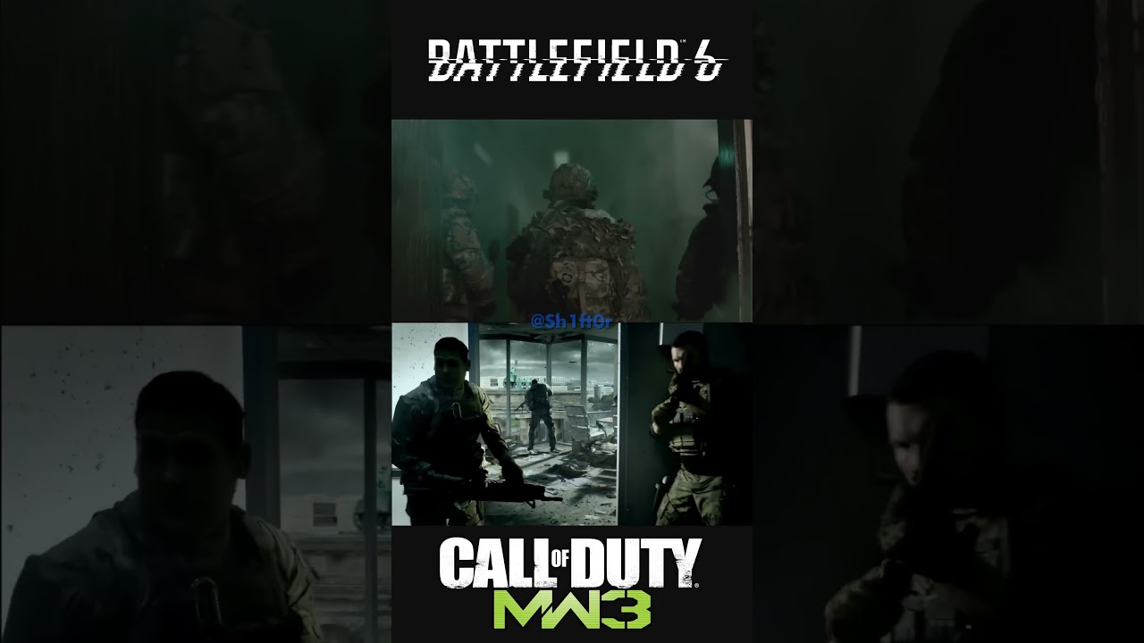 That's gotta be a MW3 reference in the Battlefield 6 Live Action Trailer