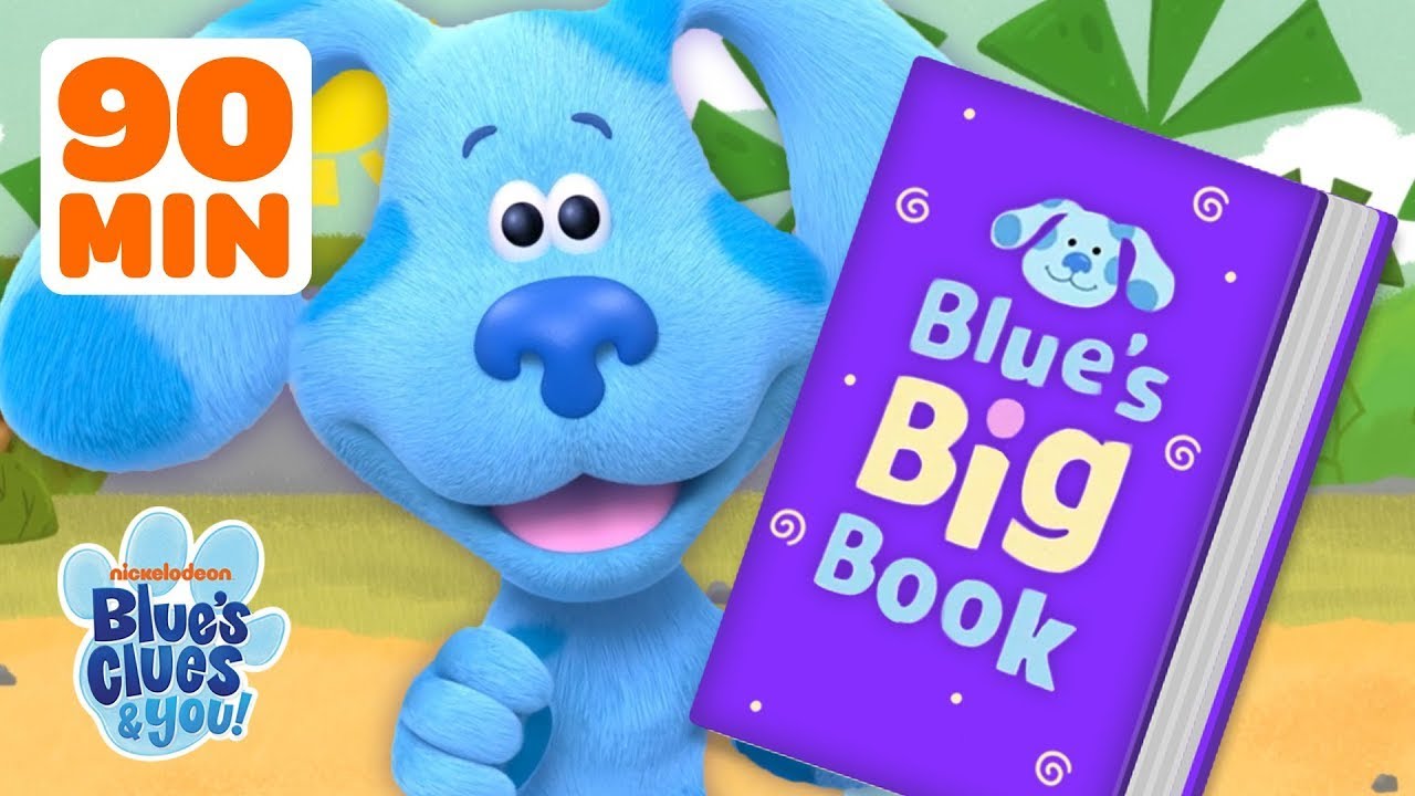 90 MINUTES of Story Time with Blue, & Josh 📚 | Blue's Clues & You!