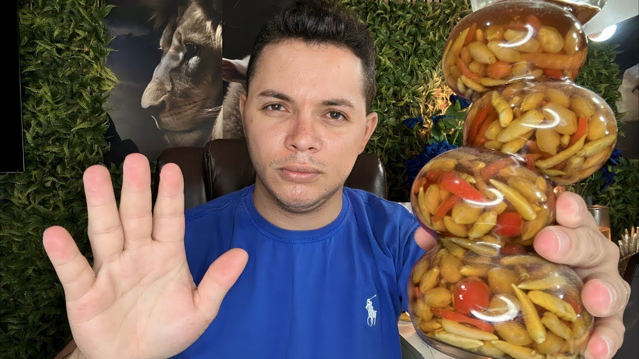 Eu vi o teu nome dentro de um VIDRO de PIMENTA alguém que te odeia Está querendo ver tua destruição￼