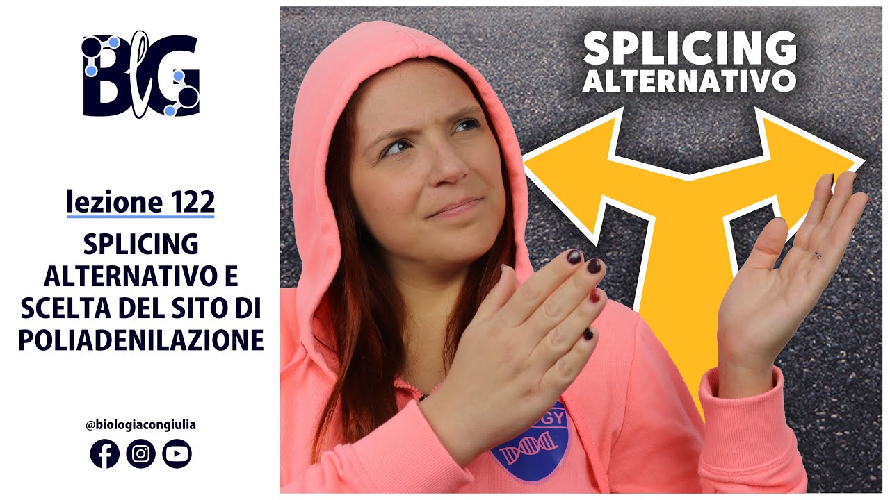 SPLICING ALTERNATIVO e SCELTA del SITO DI POLIADENILAZIONE - Regolazione post-trascrizionale