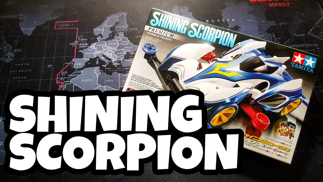 UNBOXING TAMIYA SHINING SCORPION SUPER 2 CHASSIS