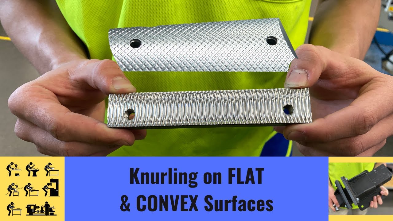 Knurling FLAT and CONVEX surfaces